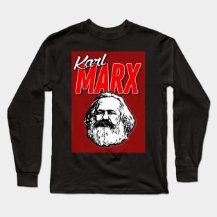 Karl Marx Socialist Design ∆∆∆ Long Sleeve T-Shirt